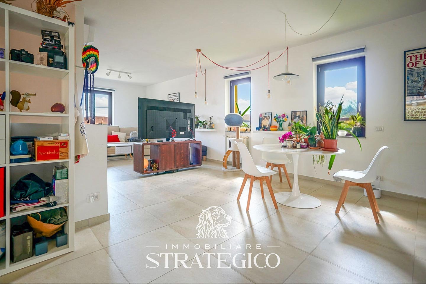 Paruzzaro — Trilocale completamente ristrutturato con giardino, domotica e fotovoltaico