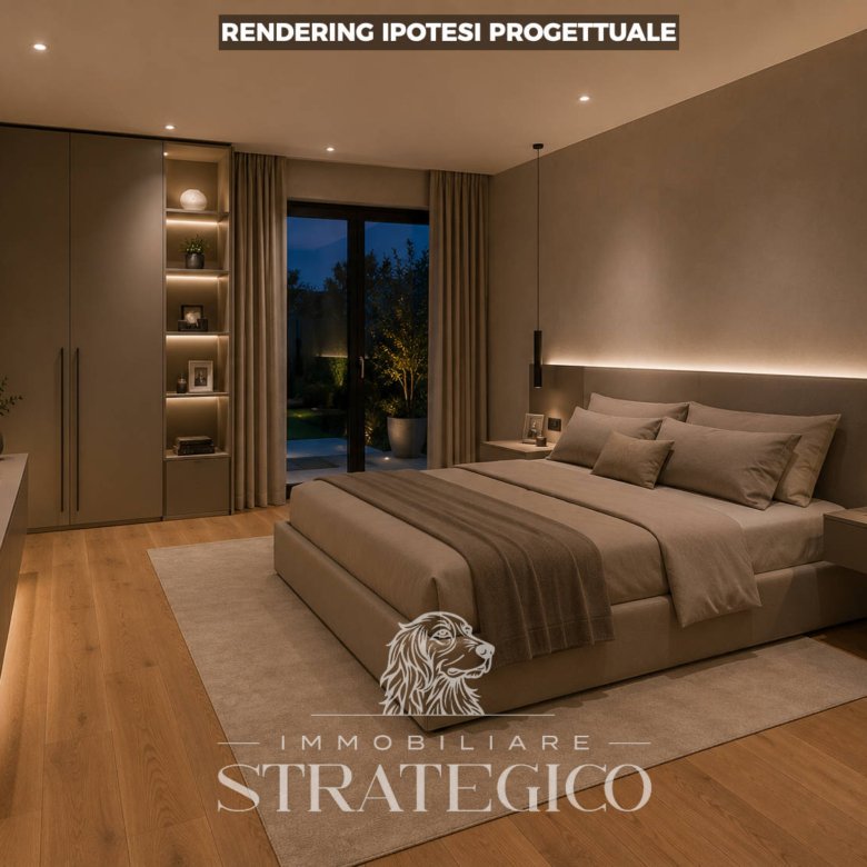 Appiano Gentile — Villa di nuova costruzione in classe A4 con giardino e box doppio
