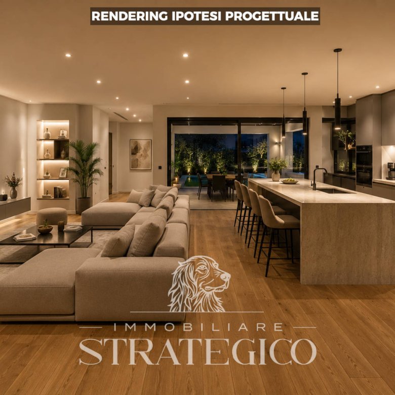Appiano Gentile — Villa di nuova costruzione in classe A4 con giardino e box doppio