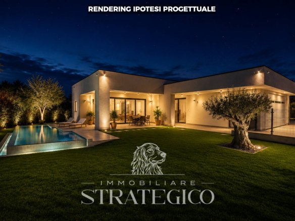 Appiano Gentile — Villa di nuova costruzione in classe A4 con giardino e box doppio