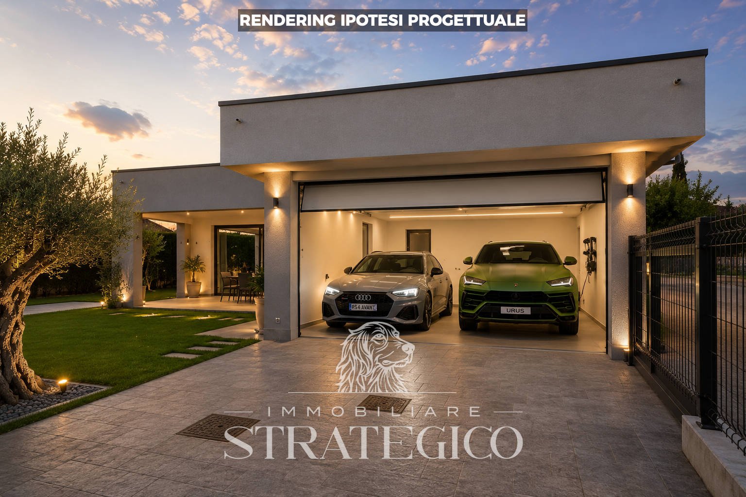 Appiano Gentile — Villa di nuova costruzione in classe A4 con giardino e box doppio