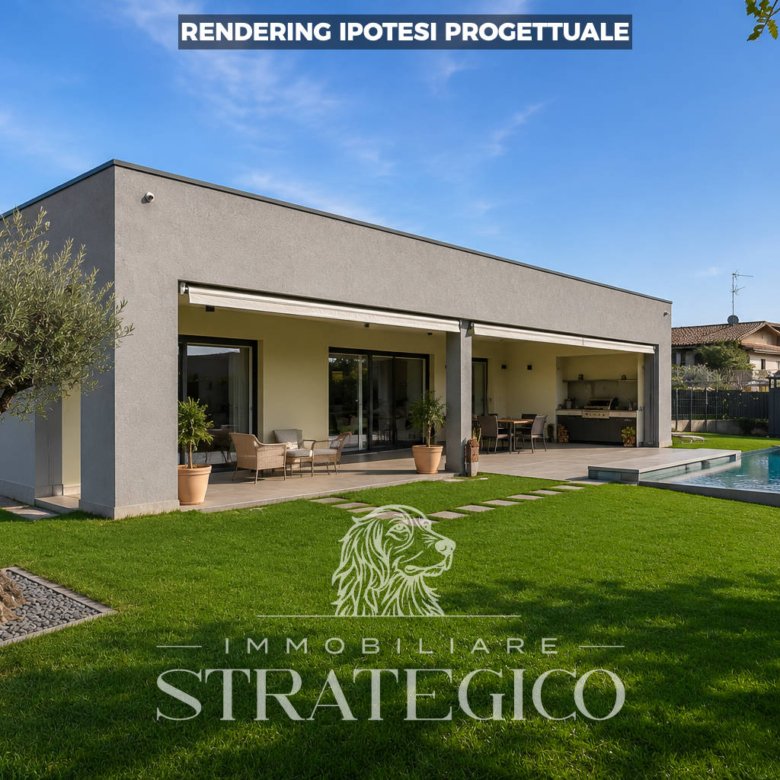 Appiano Gentile — Villa di nuova costruzione in classe A4 con giardino e box doppio