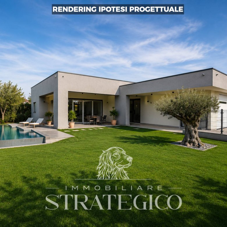 Appiano Gentile — Villa di nuova costruzione in classe A4 con giardino e box doppio