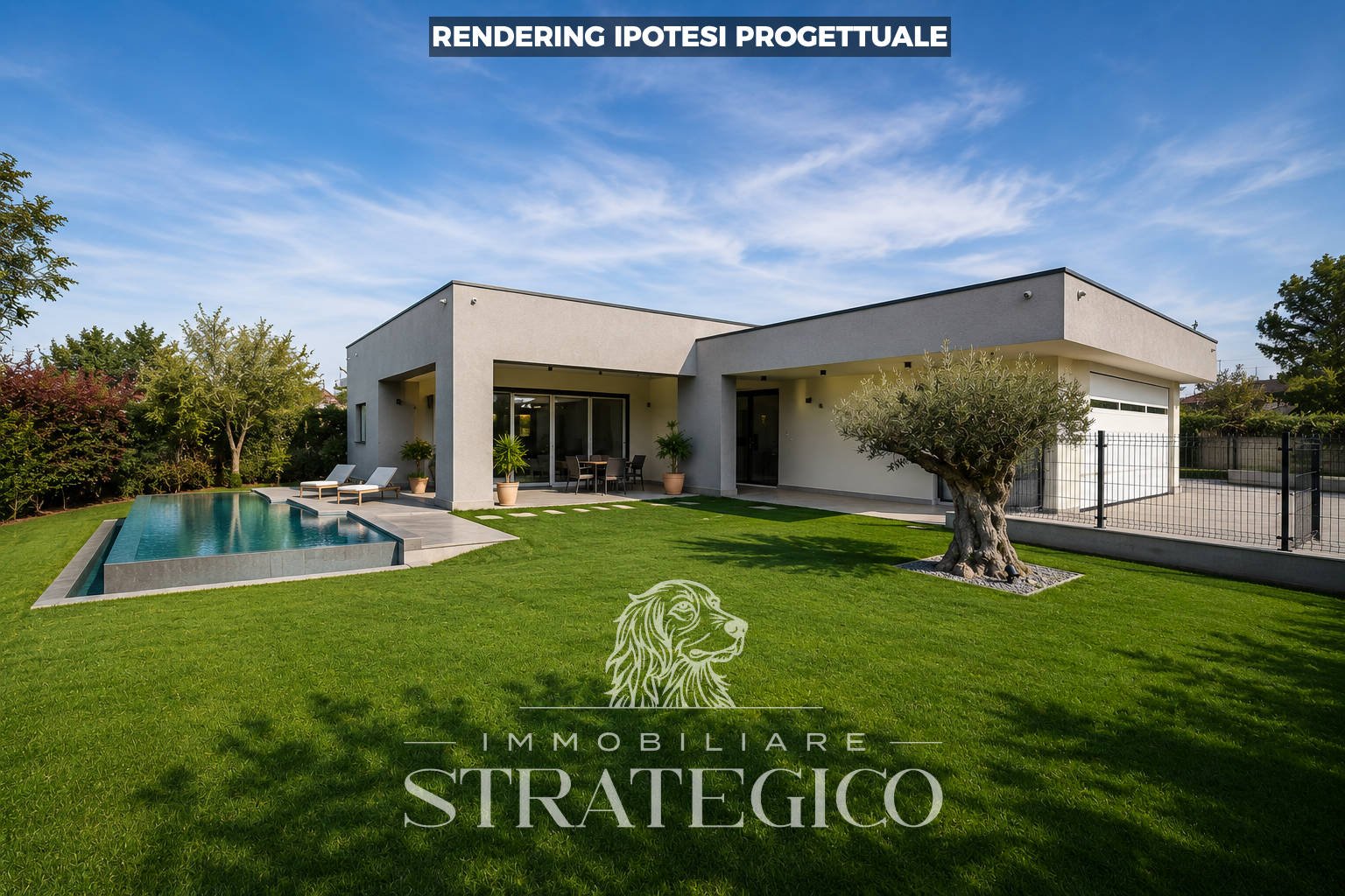 Appiano Gentile — Villa di nuova costruzione in classe A4 con giardino e box doppio