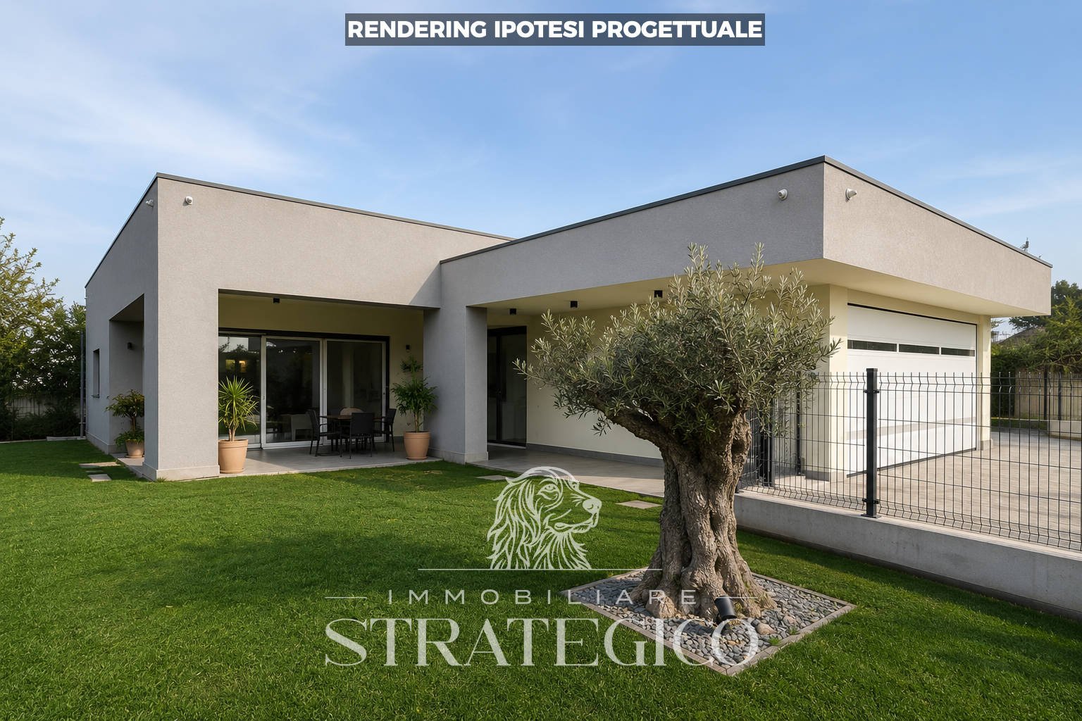 Appiano Gentile — Villa di nuova costruzione in classe A4 con giardino e box doppio