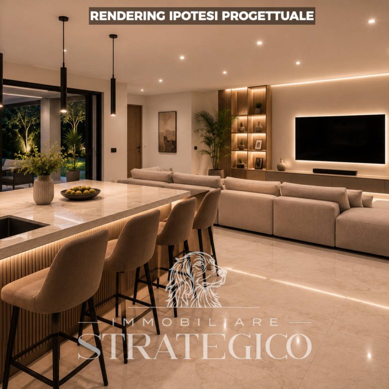 Appiano Gentile — Villa di nuova costruzione in classe A4 con giardino e box doppio