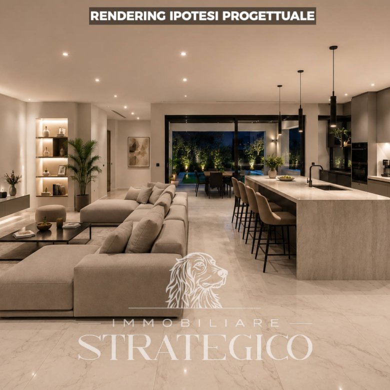 Appiano Gentile — Villa di nuova costruzione in classe A4 con giardino e box doppio