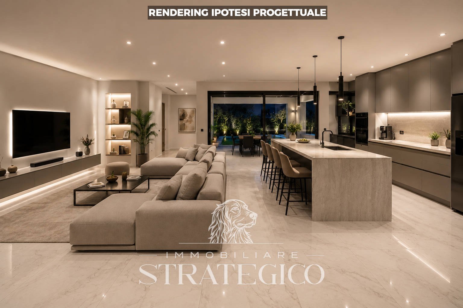 Appiano Gentile — Villa di nuova costruzione in classe A4 con giardino e box doppio