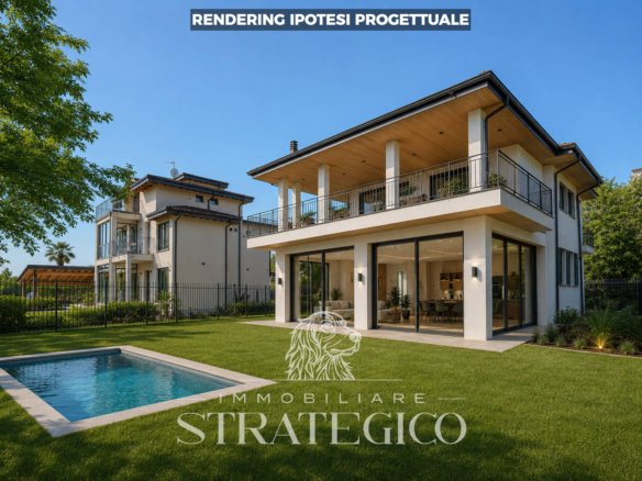 Dormelletto — Villa indipendente con giardino e vista lago