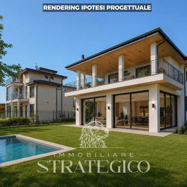 Dormelletto — Villa indipendente con giardino e vista lago