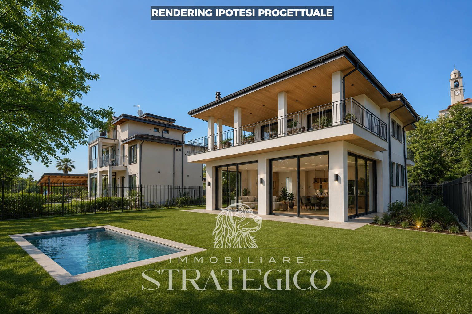 Dormelletto — Villa indipendente con giardino e vista lago