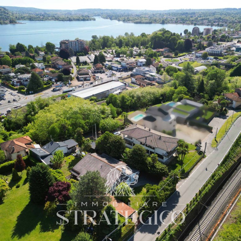 Dormelletto — Villa indipendente con giardino e vista lago