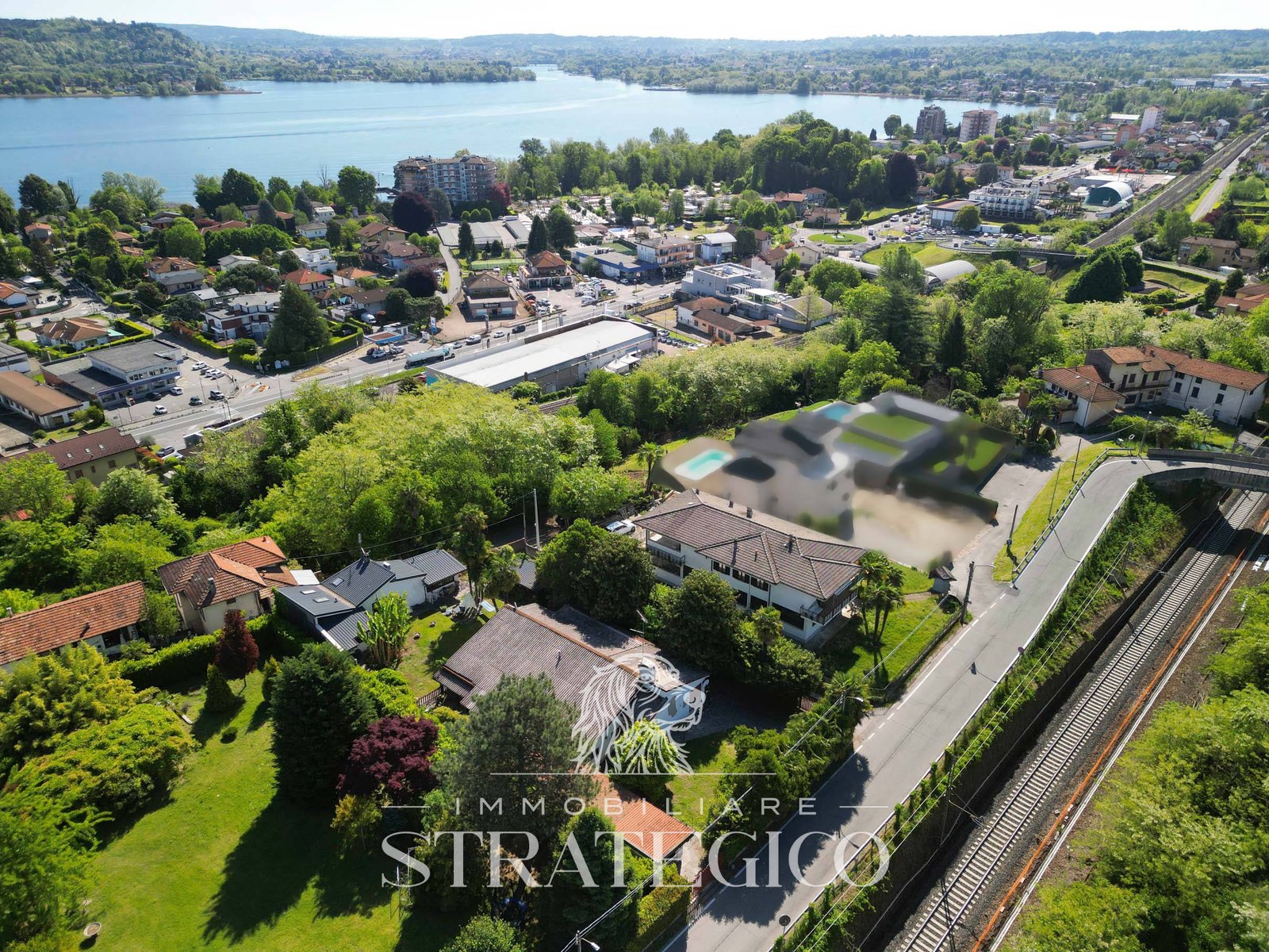 Dormelletto — Villa indipendente con giardino e vista lago
