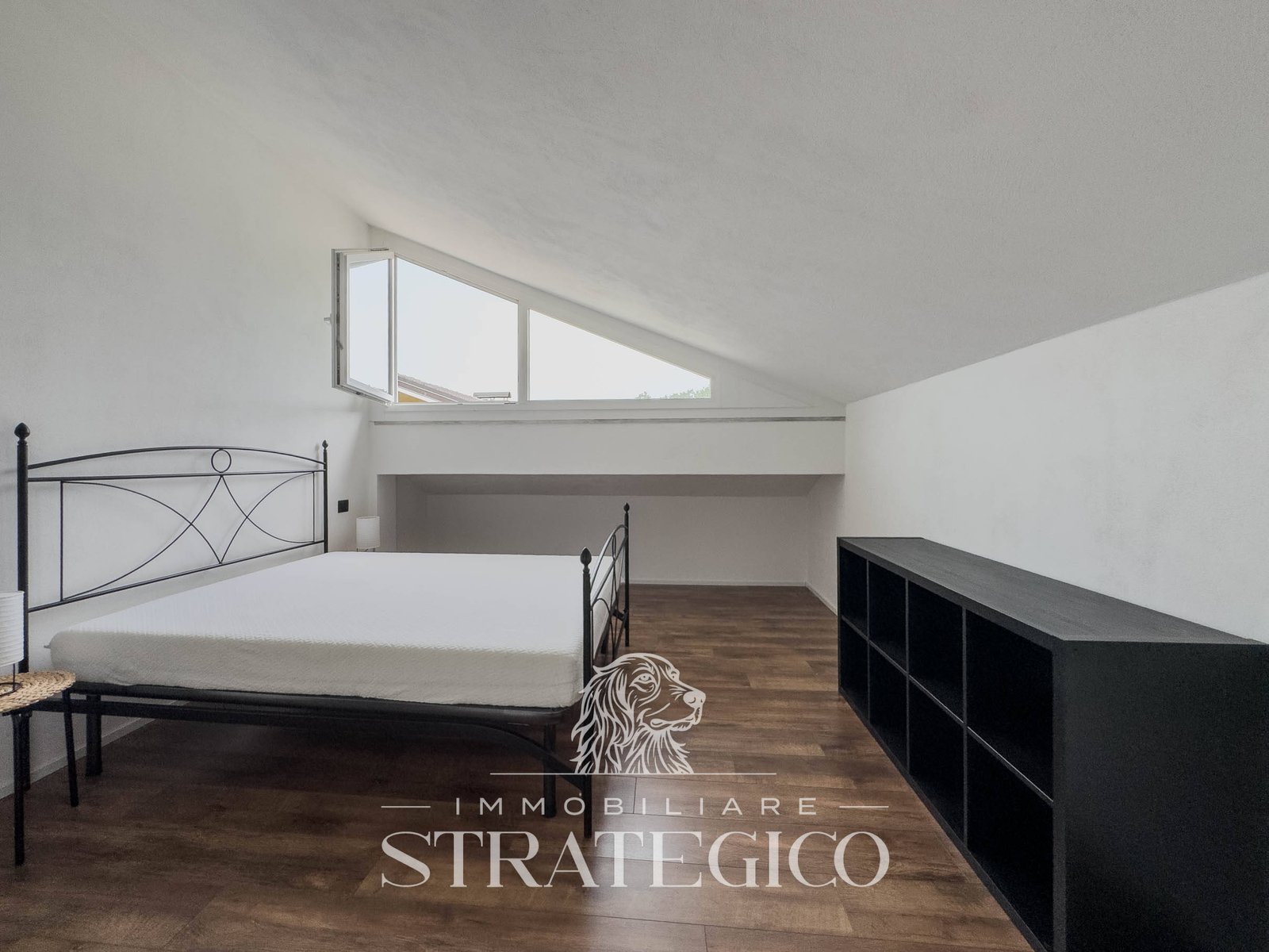 Pisano — Mansarda luminosa con terrazzo panoramico vista Lago Maggiore