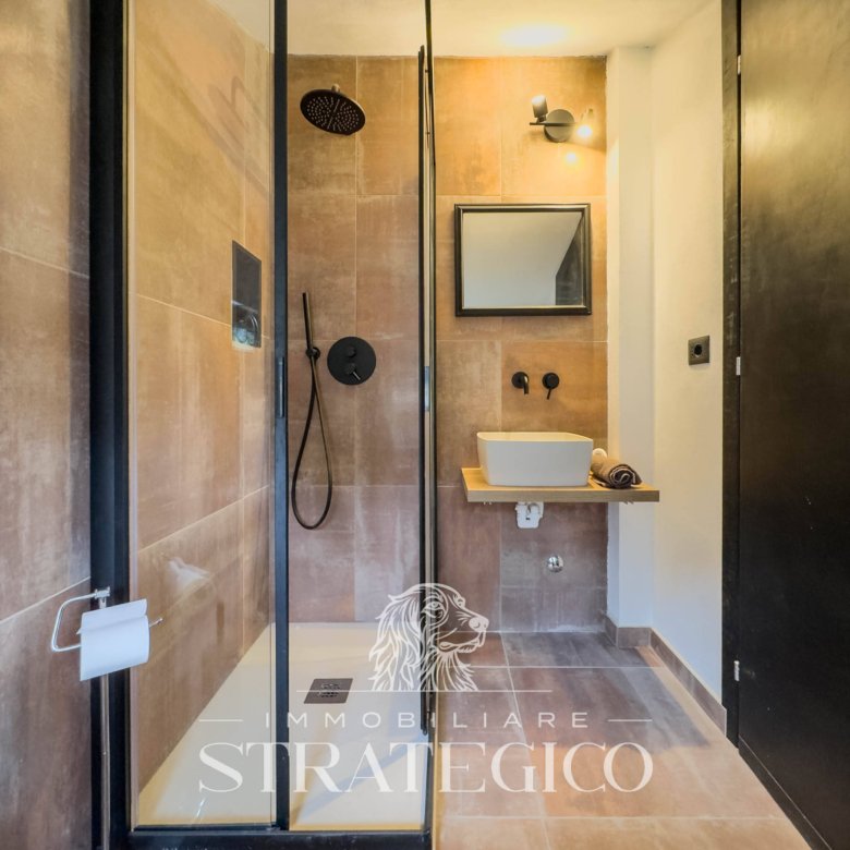 Pisano — Mansarda luminosa con terrazzo panoramico vista Lago Maggiore