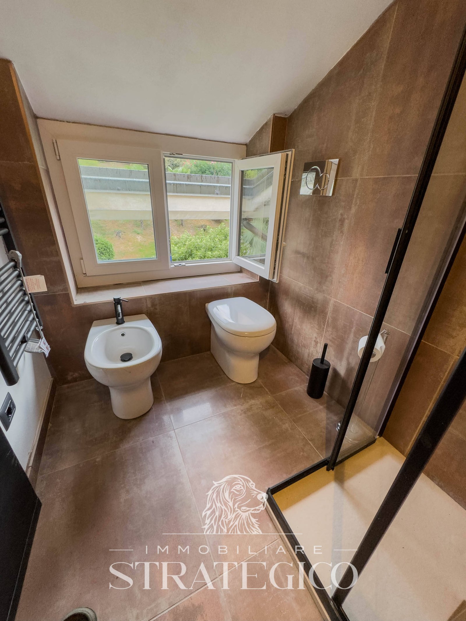Pisano — Mansarda luminosa con terrazzo panoramico vista Lago Maggiore