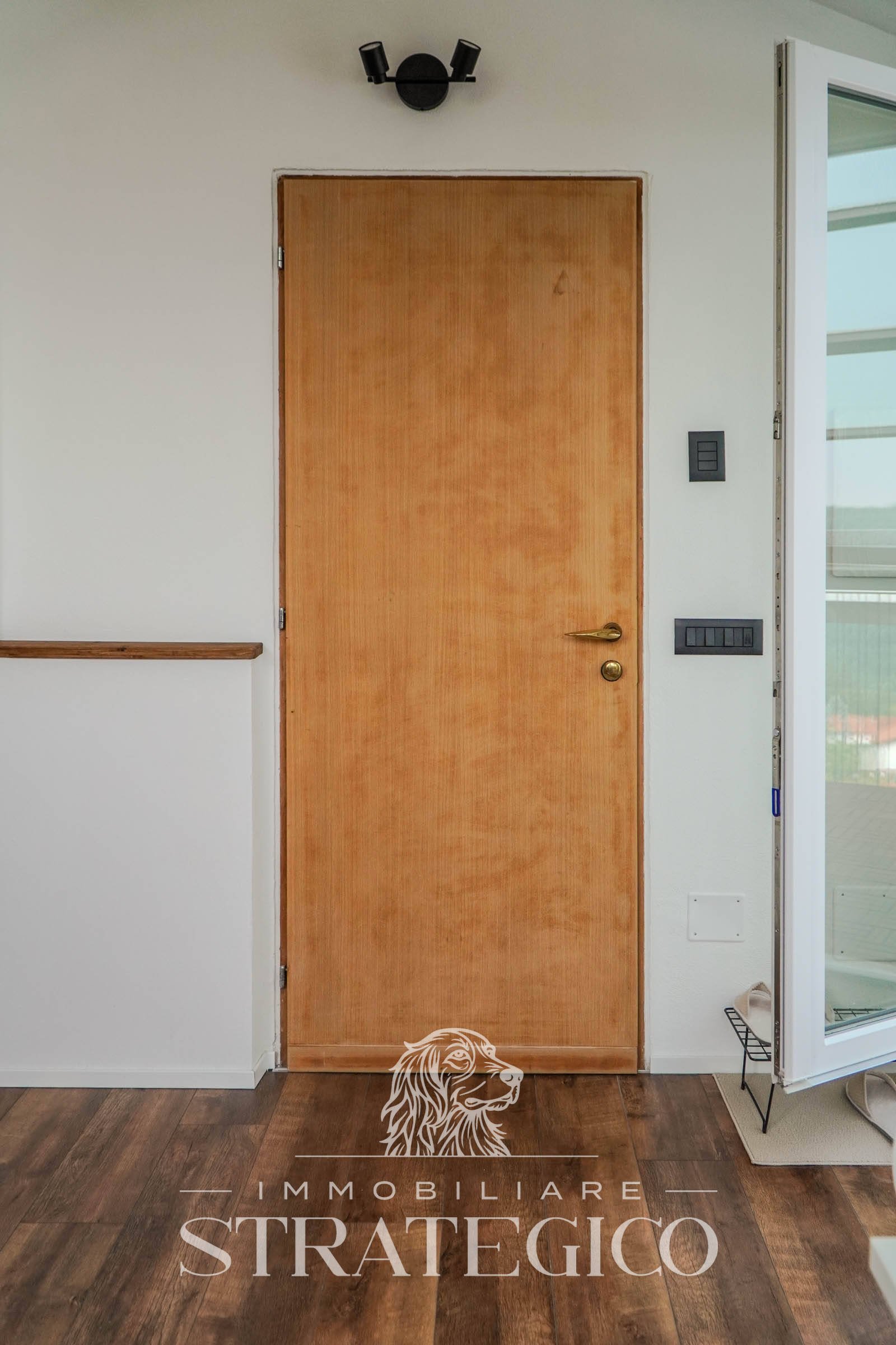 Pisano — Mansarda luminosa con terrazzo panoramico vista Lago Maggiore