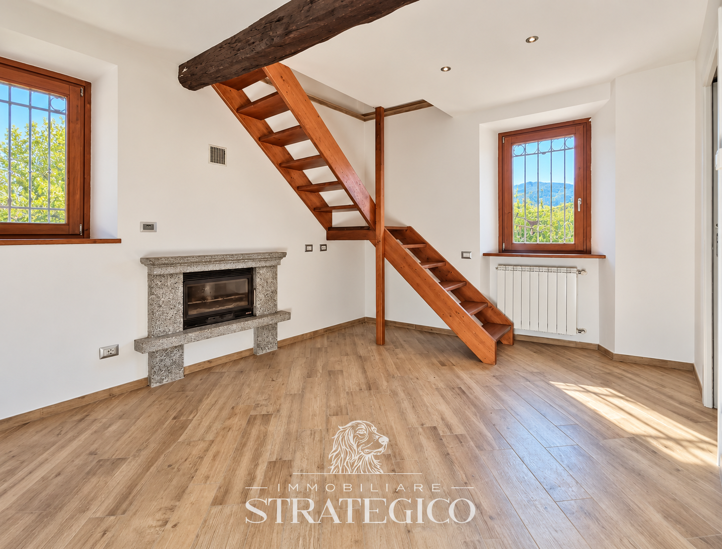 Brovello-Carpugnino: casa con giardino e balcone in Via Fontana