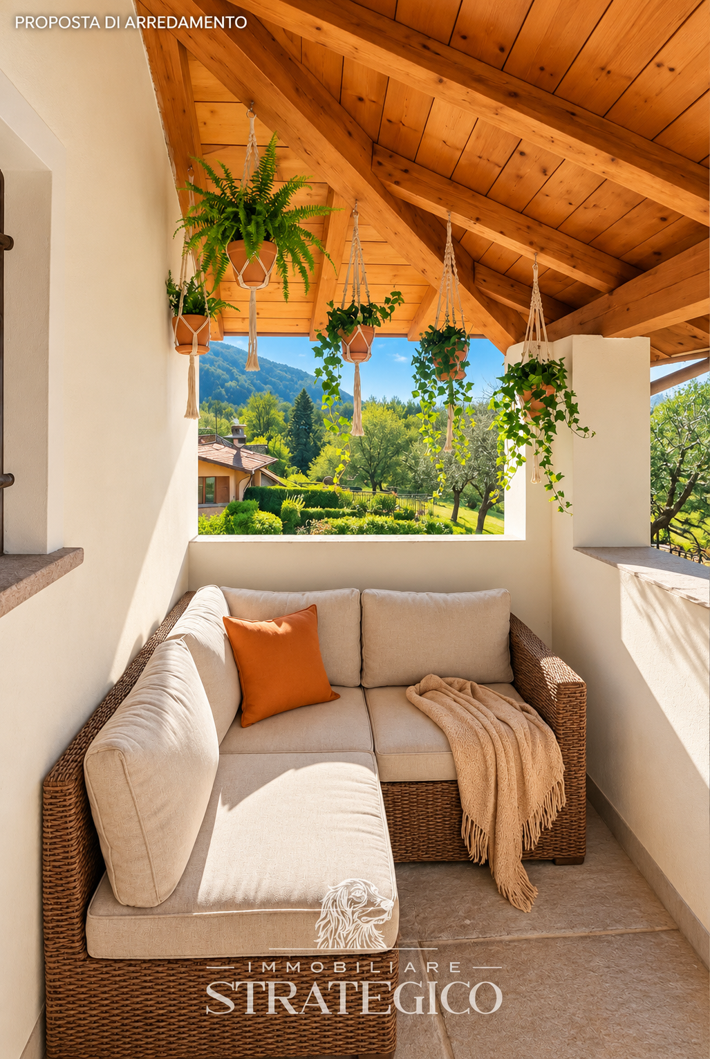 Brovello-Carpugnino: casa con giardino e balcone in Via Fontana